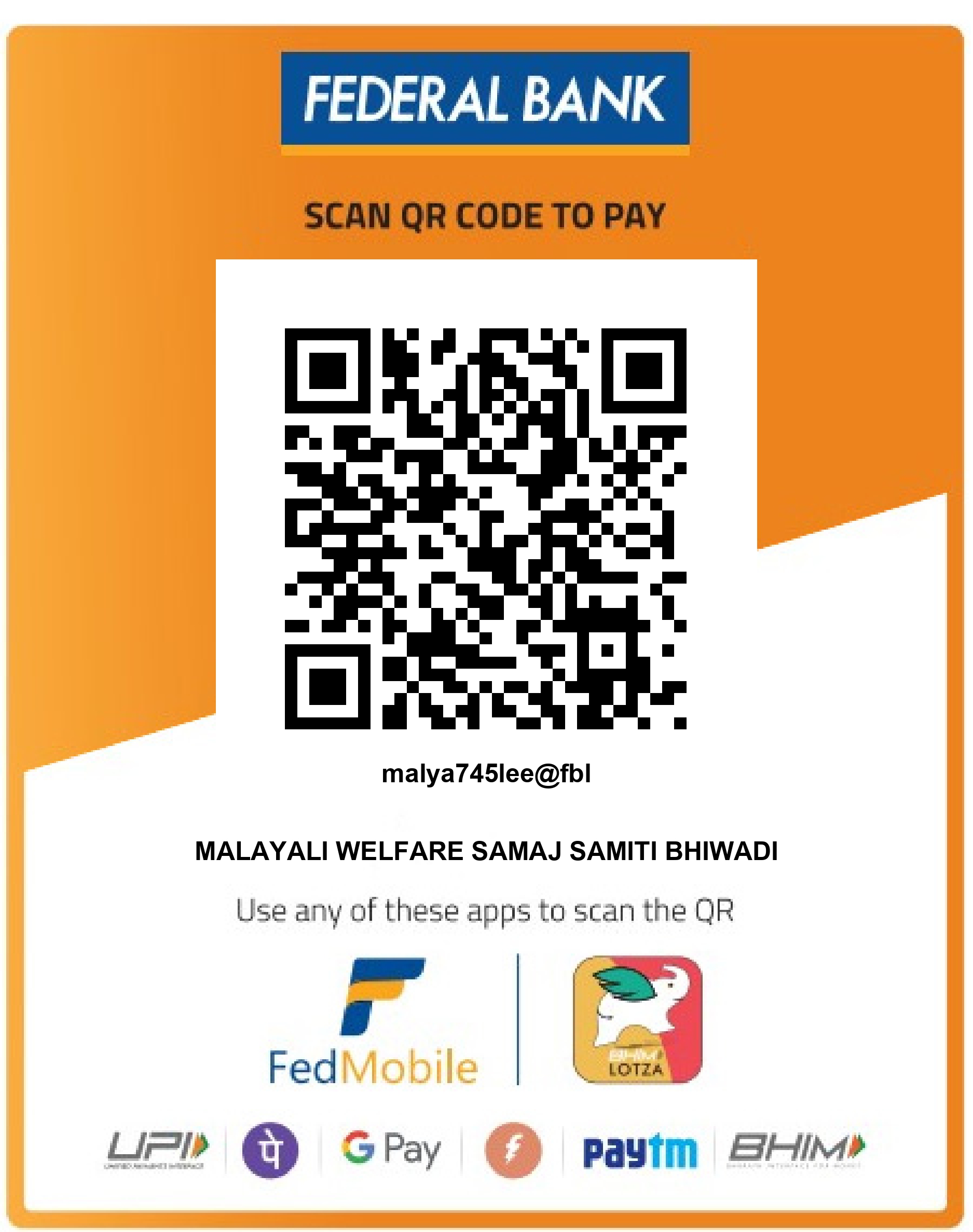 Donation QR Code